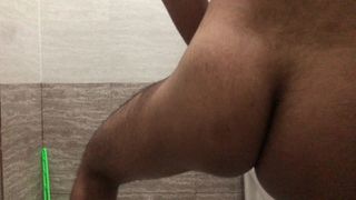 Assian big black man massage on his cock . Dreaming to fuck