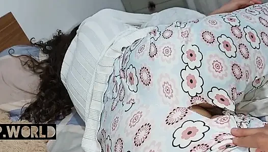 Girlfriend pajama hole