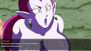 Turneul Super Curvă Z (dbz) - Dragon Ball - Scenă de sex - Coco