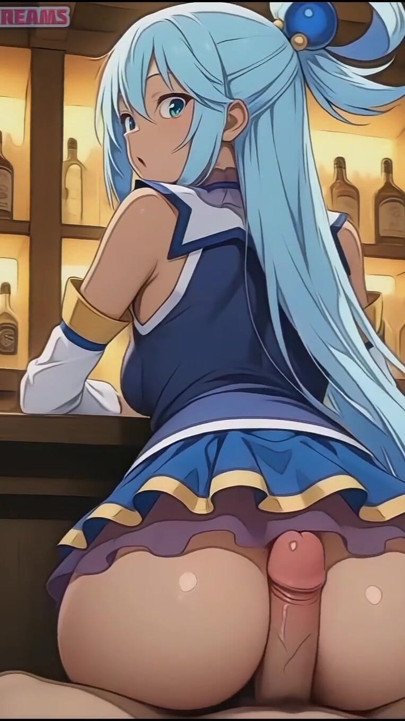 Neon dreams - konosuba'dan sikiş aqua | Klip 1