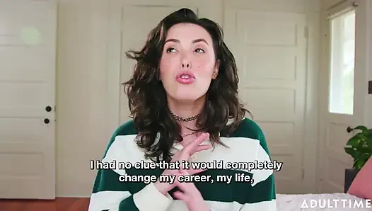 Casey Calvert Destroyed a Fan's Prized Collection! | Pornstar Interview | Adult Time