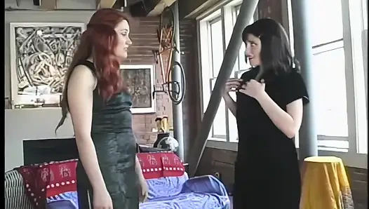 2 y2k behaarte mädchen werden lesbische und lecken muschis