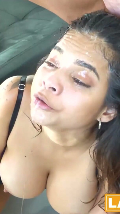 Colombian Slut Mila Garcia First Ever Rough Casting Tape | Clip 2