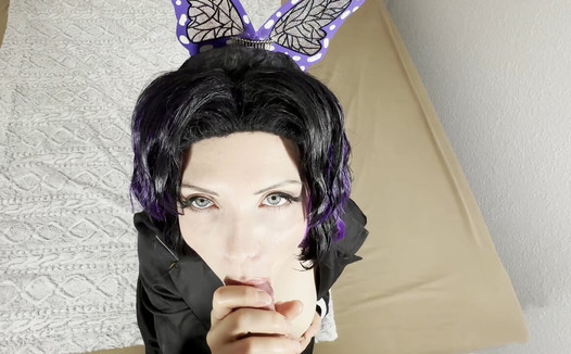 Shinobu Kocho Demon Slayer Cosplay – Fantezi Dolu Baştan Çıkarıcı Geceler