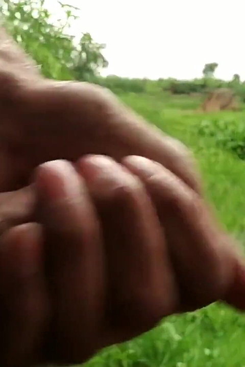 Solo Male Masturbation in Outdoor_indian Desimast