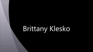 Brittany Klesko - оральный дебют всех звезд (видео от первого лица, камшот)