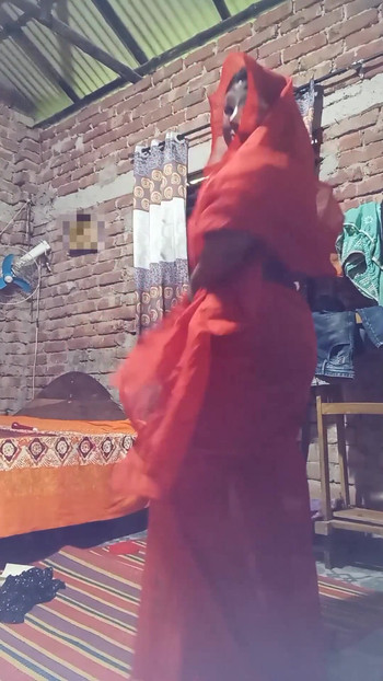 Spectacular moment from "Hot Bhojpuri Strip Dance in Saree Desi Girl Slow Seduction"