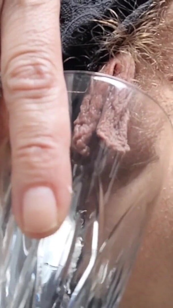 Iconic moment from "homemade outdoor public my new kinky pee compilation with long labia butterfly pussy and big clit for"