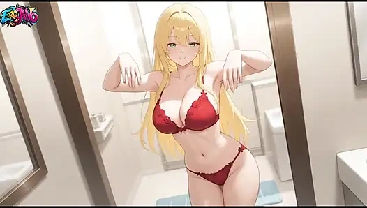 Supermarket Girl Falls in Love with Her Boss Anime Romance