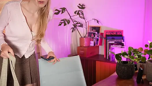 Asosyal azgın sınıf arkadaşı sana takıntılı - asmr