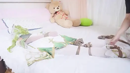 Grass God Naxi Da Stocking Bondage and Domination