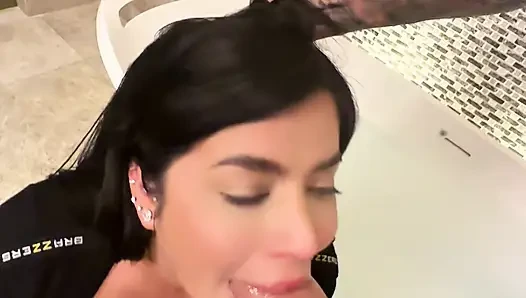 Sara Retali Fucks Chris Diamond in a Hotel Bathroom