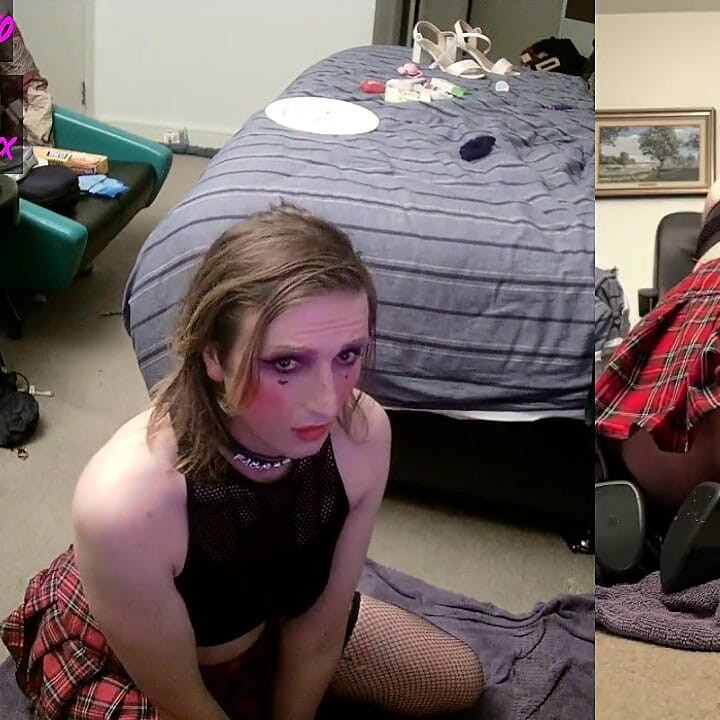 Sissycdmish - BBC Loving Slut in Fishnets and Heels