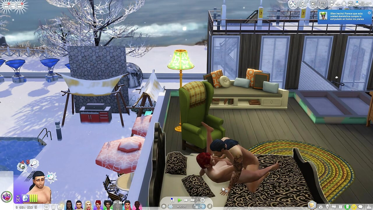 Sexy sims in Hot