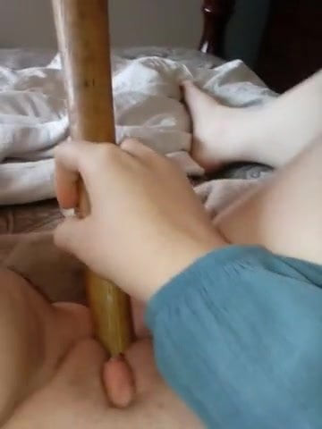 BBW slut nympho-Bat fucking 4