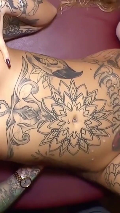Epic moment from "CREAMPIE GANGBANG BUKKAKE FOR GERMAN TATTOO MODEL BETH ADAMS"