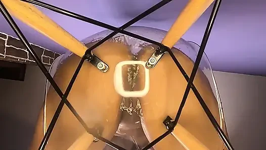 Overflows Transparent Chair