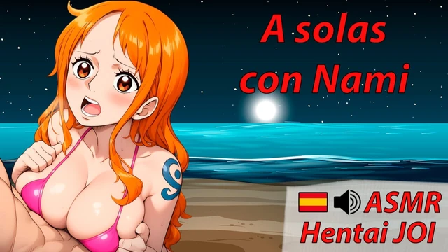 Spanish audio JOI with Nami from One Piece. It starts soft but...