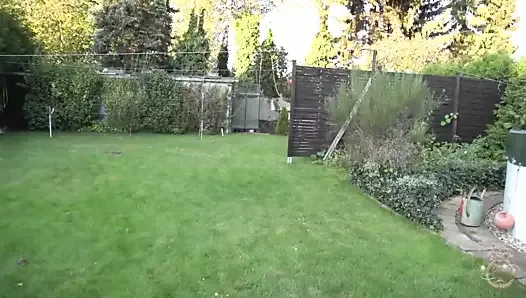 Hundeerziehung im Garten