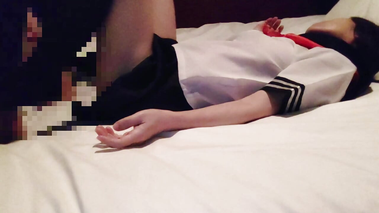 Creampie on a Girl in a Sailor Suit, Amateur Photography, Cosplay, Blowjob, Cunnilingus, Fingering