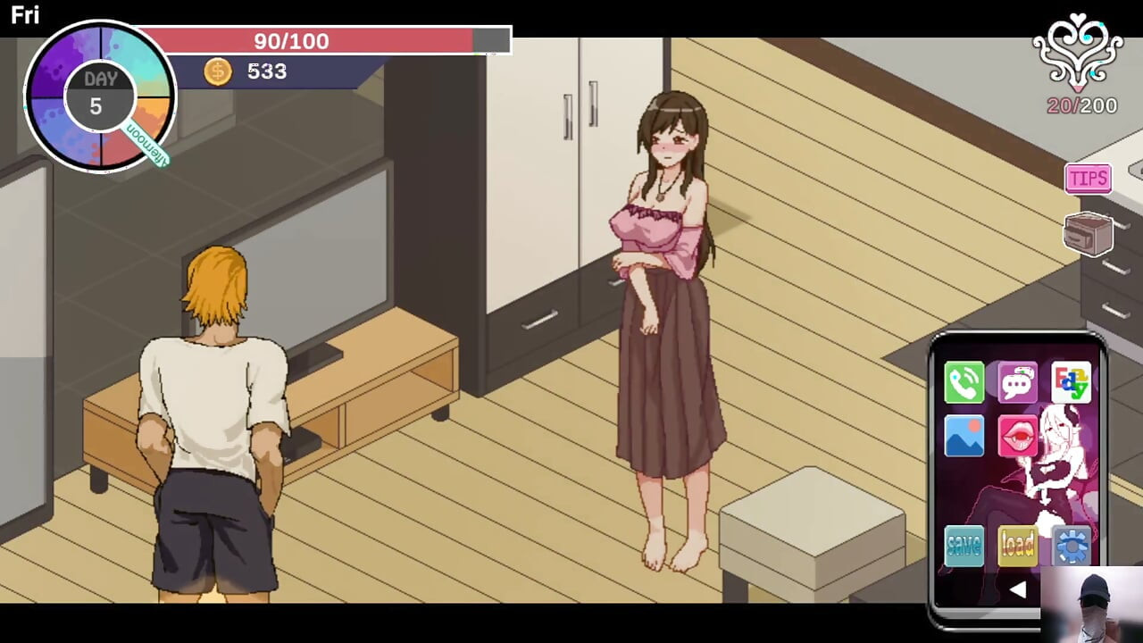Ntraholic gameplay! Ep-1! A cute couple shifts in my rented apartment!