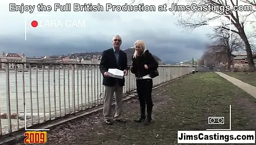 I wanna Fuck your Arse! Jim Slip & Sarah Kelly at JimsCastings