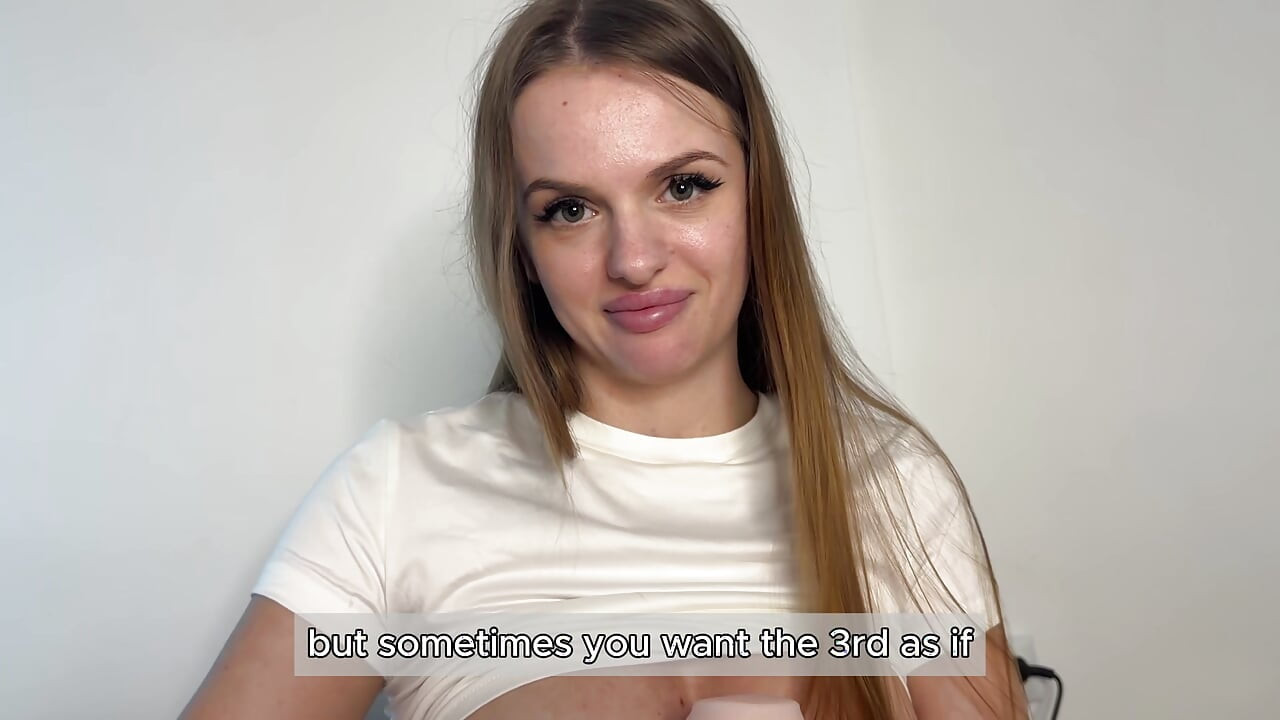She doesn't want to fuck in ass, but the doll does.