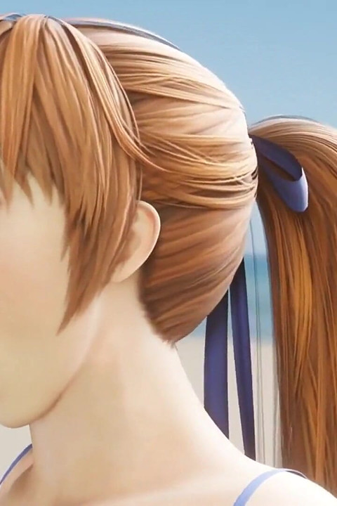 Blowjob Kasumi di Pantai