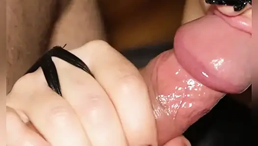 Sucking, Licking Before the Fun Finish.