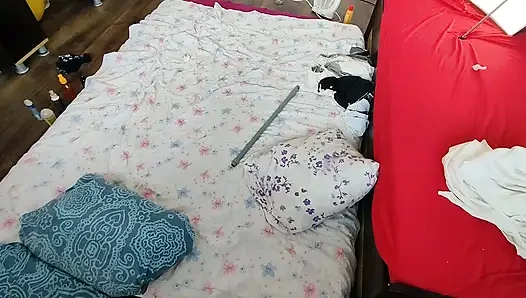 Sinnliche massage eines sexy paares mit Öl auf dem körper.