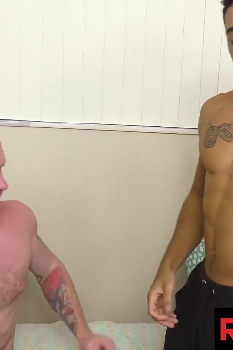 Rawhole Muscular Gays Brody and Amone Engages in Wild Raw Breeding