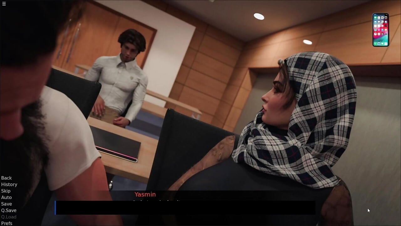 Yasmin har sex med sjefen sin foran hanreimannen på kontoret