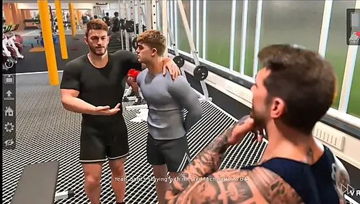 Be Submissive to the massive dick in the gym of men.