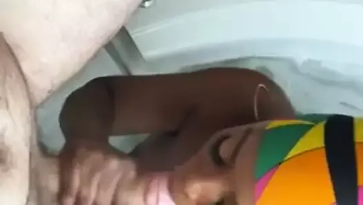 ebony hot tub head