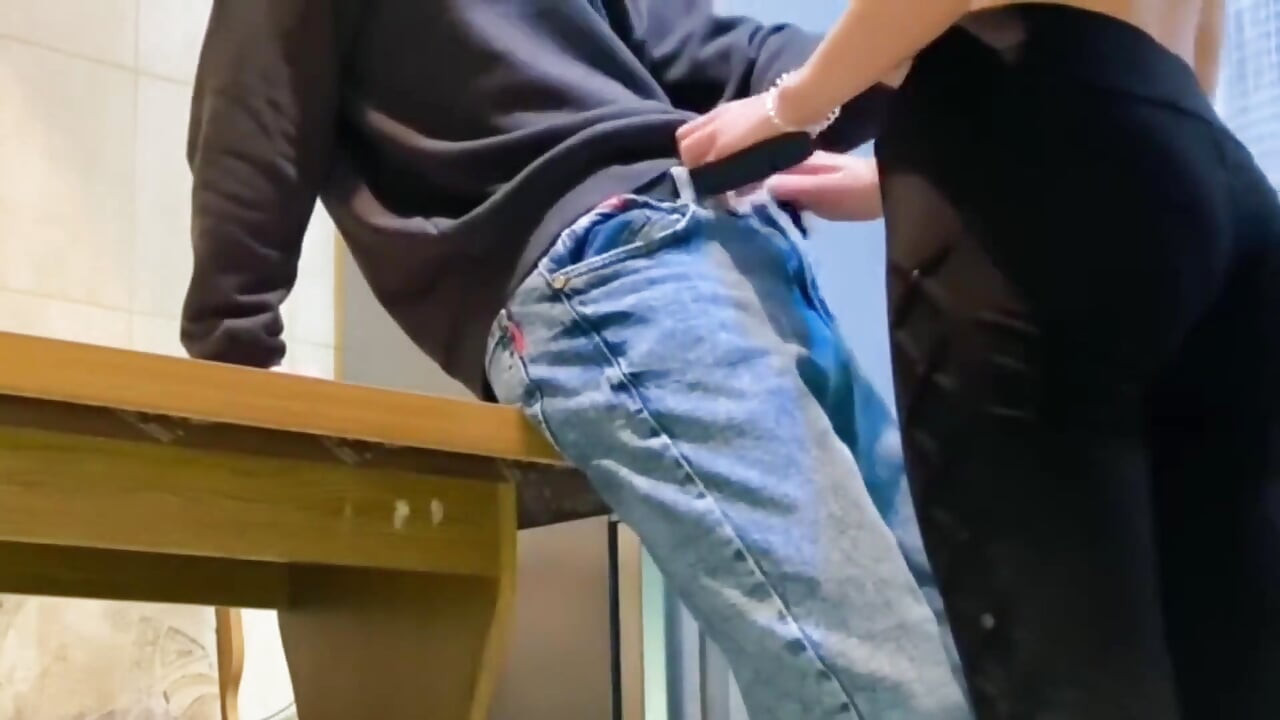 Quick Sex in the Kitchen Before Her Parents Get Home  Real Teens 18yo