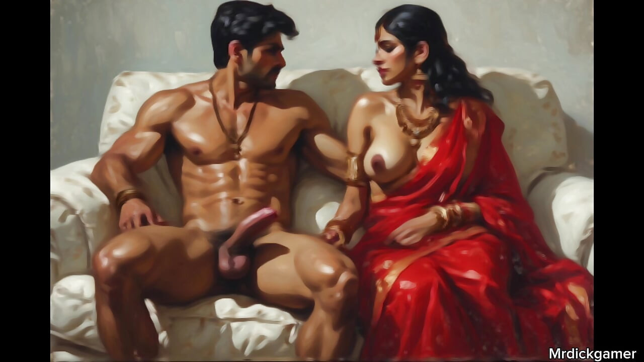 Horny indian couple with neighbour girl shared hot threesome sex hd video