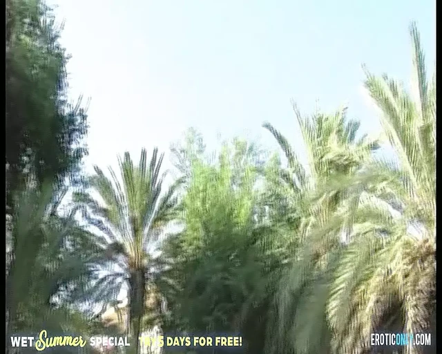 Housekeeper gets desired and fucked by the pool boy at the pool