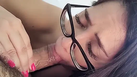 Pov- pacar tetanggaku nyepong kontol luar biasa