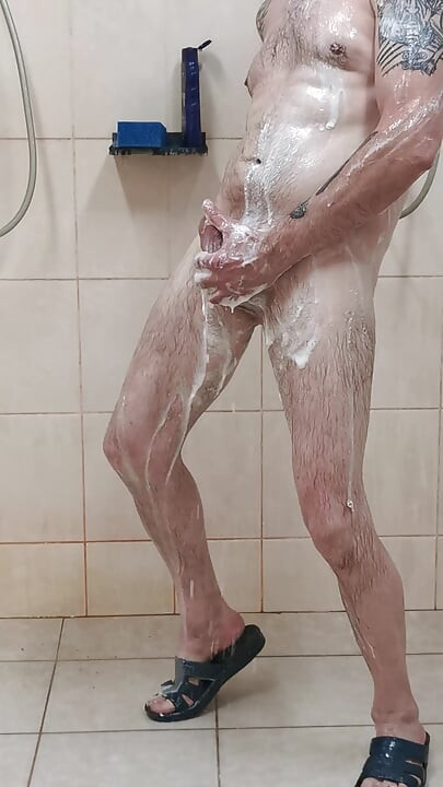 Just me again alone in shower