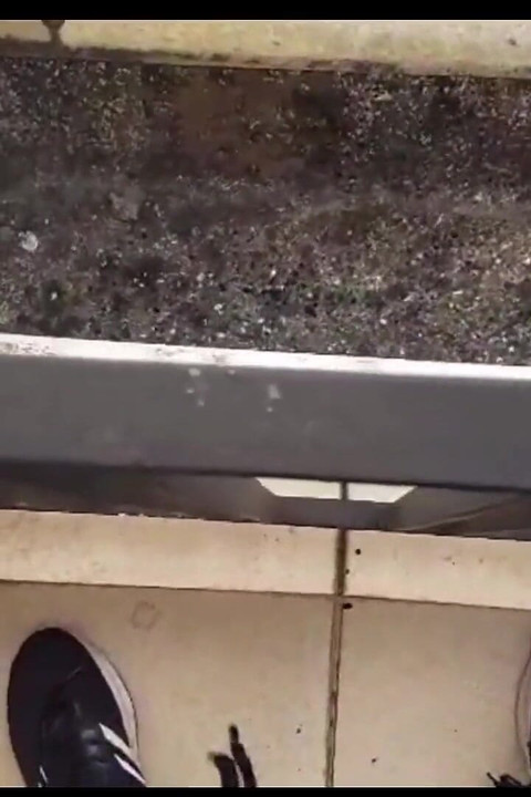 Nakon teretane, pišanje na susjedovom krovu