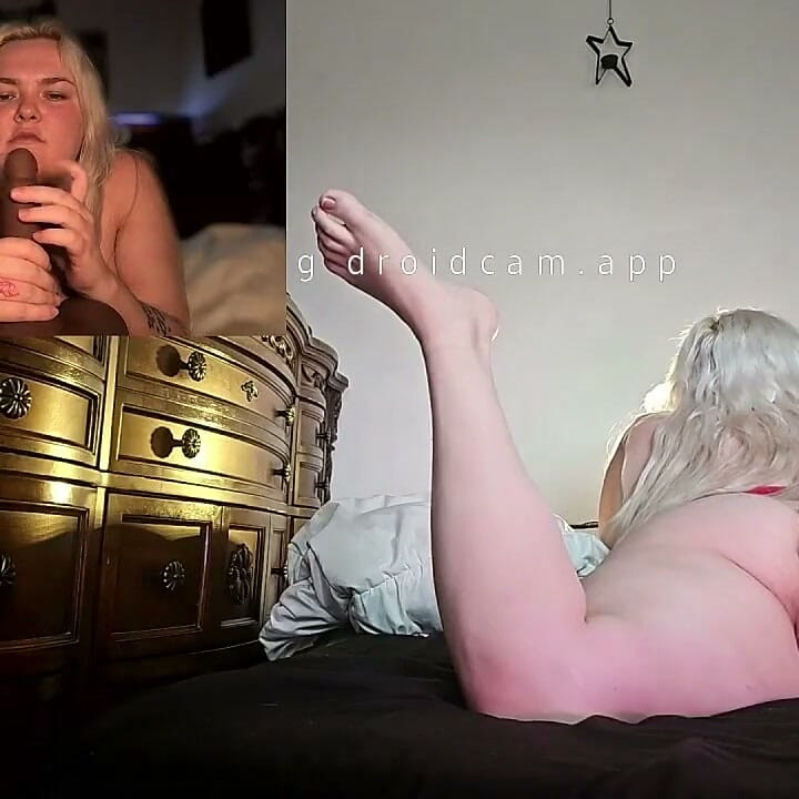 Live POV Tease Thick Blonde Taking It Slow