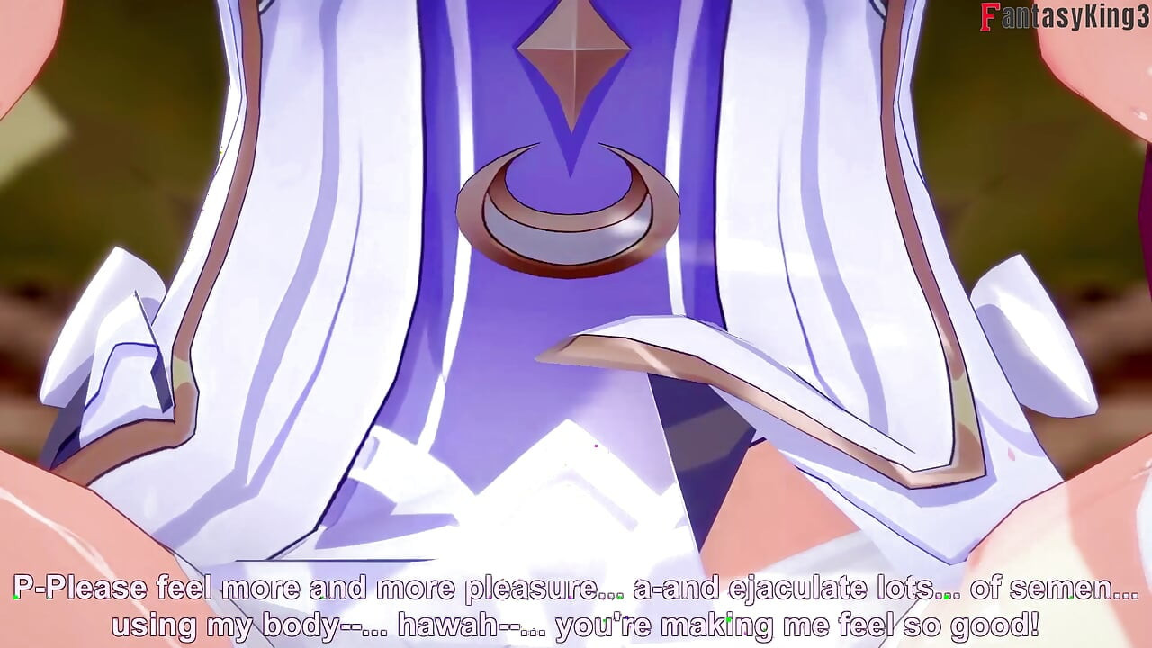 Columbina blowjob - Genshin Impact