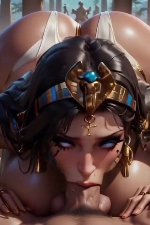 Cleopatra Anime Fucked by Sphynx God Ai