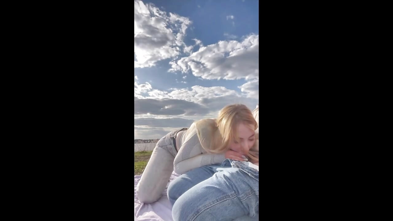 Blowjob by the River