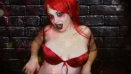 Curse from demoness to not cum never! Get your last orgasm now, if you will can