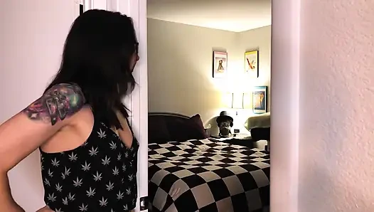 Aksi hot lesbian alison rey: sinn sage & drake manowar - di balik layar