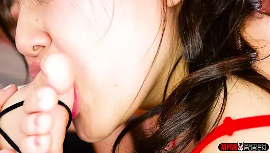 Bound Submissive & Intense Foot Worship - Mei Kamisaka & Seria Manatsuki