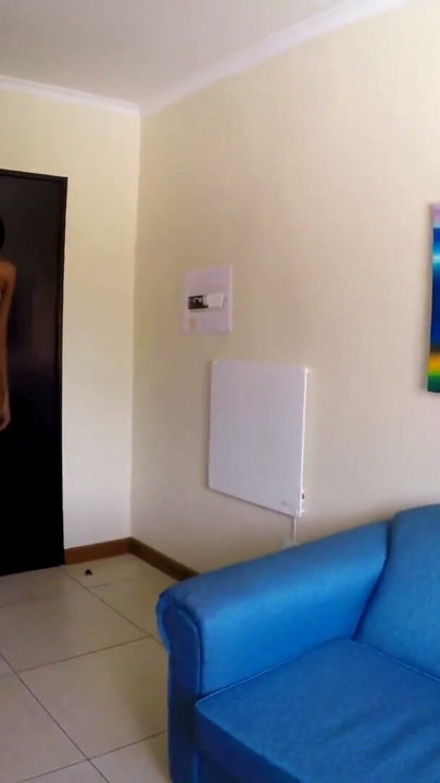 Tall skinny ebony model down to give head and every other request! | Clip 2