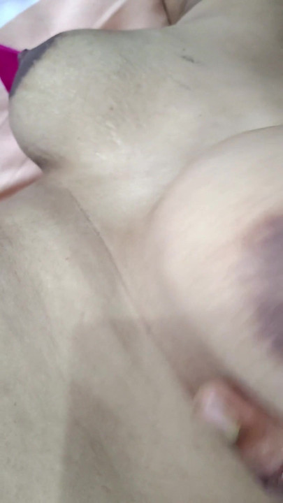 Indian desi couple boobs sucking husband in bed Desi style | Clip 2