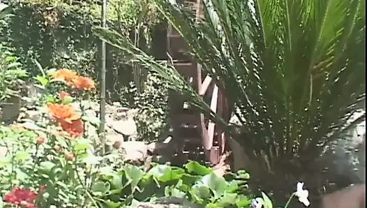 Anal threesome with hot teens